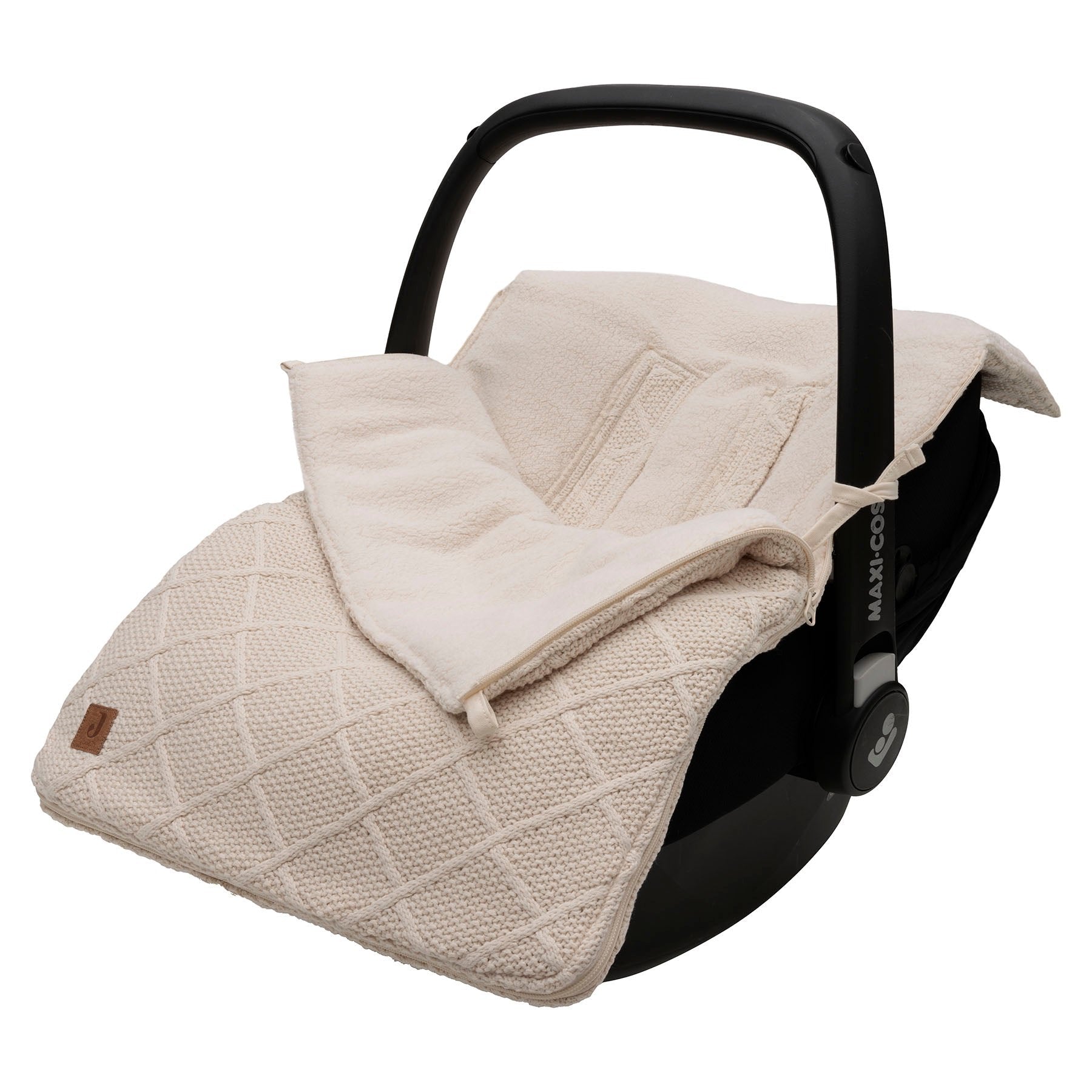 maxi cosi zak Jollein Voetenzak Groep 0+ 3/5 points Check Knit Oatmeal