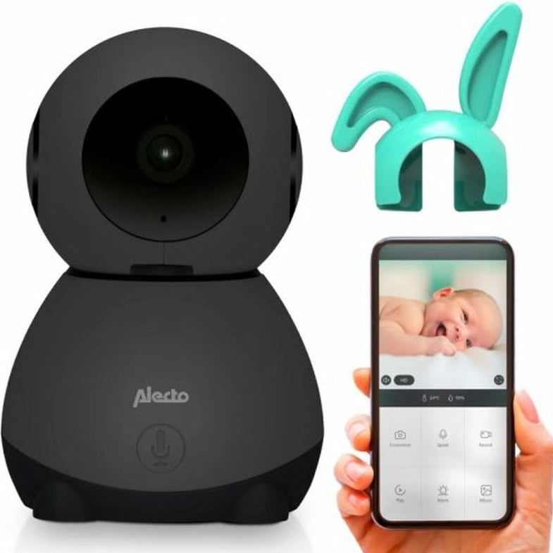 Alecto Wifi Camera Babymonitor Babyfoon | Zwart