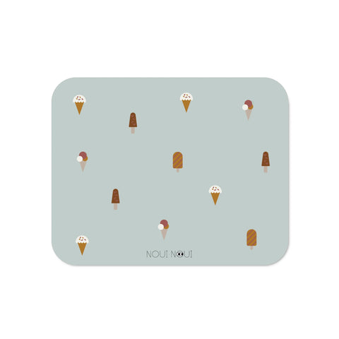 Noui Noui Placemat 43x34cm | Ice Cream Grey