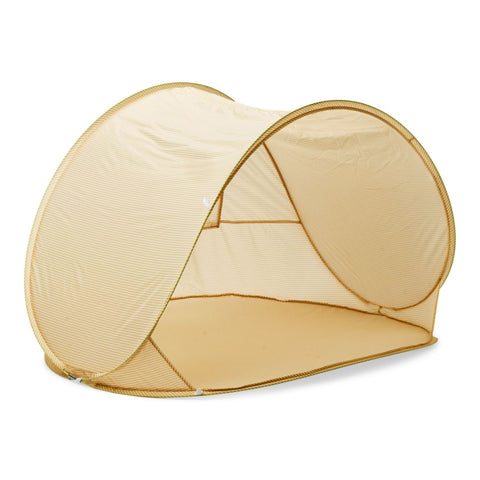 Liewood Cassie Pop Up Tent | Stripe Yellow mellow / Creme de la creme