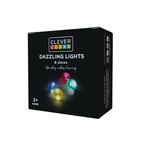 Cleverclixx Balls Pack Dazzling Lights | 4 Stuks