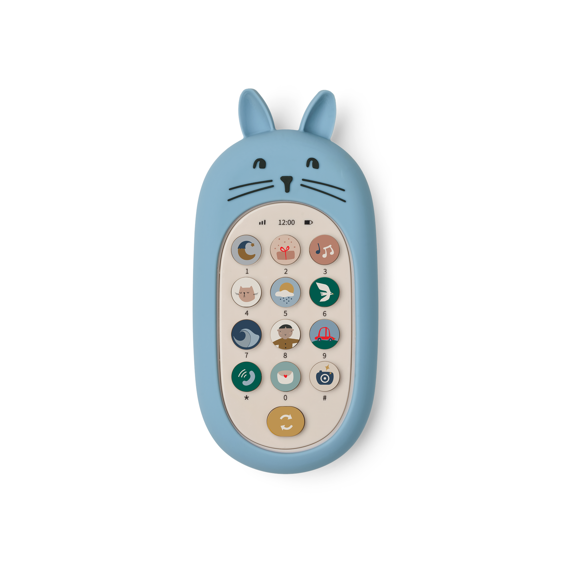 Liewood Fidi Speelgoedtelefoon Beach Blue | Met geluid