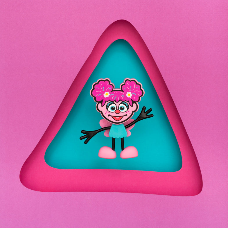 Glo Pals Light Up Sensory Toy Badspeeltje Roze Paars | Abby Cadabby
