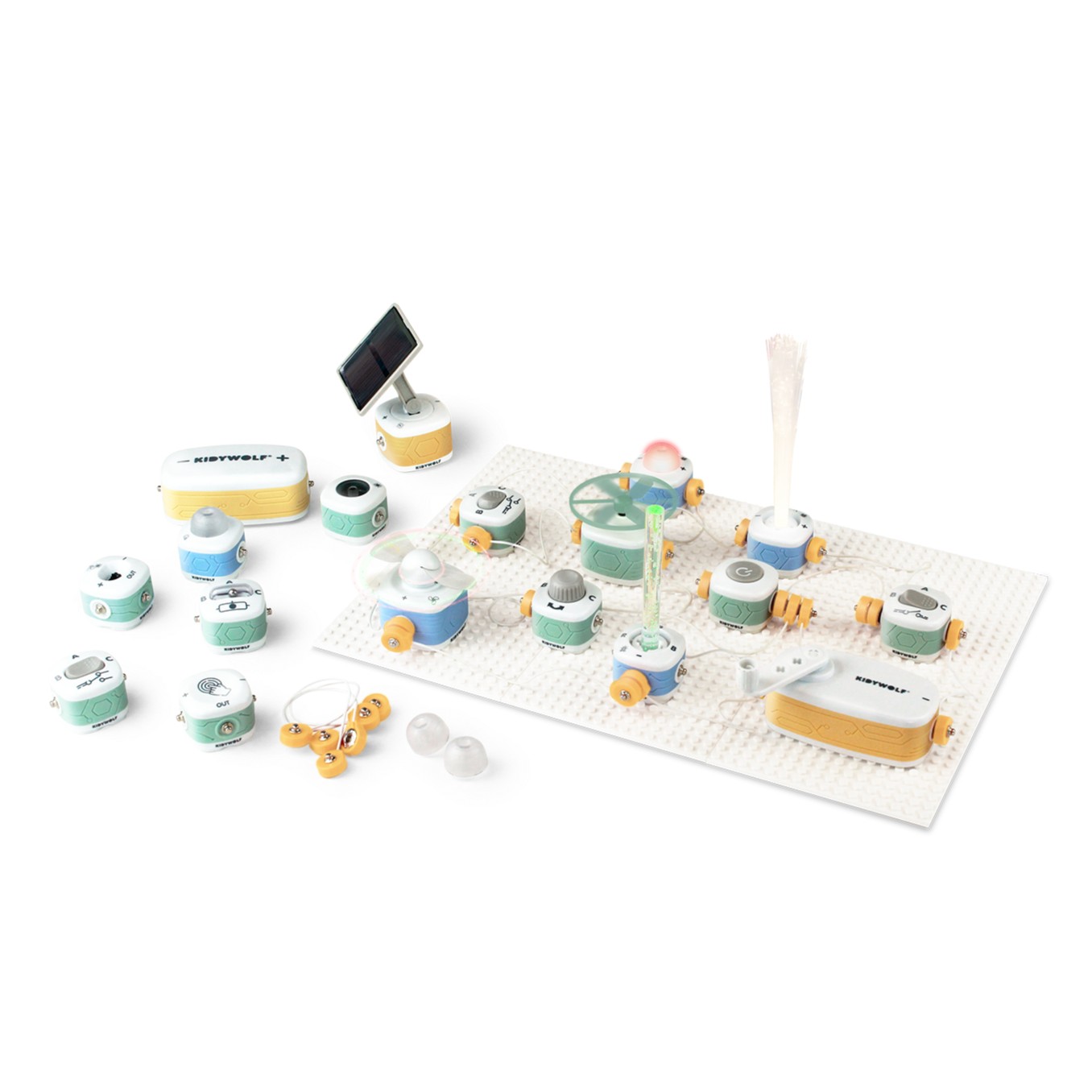 Kidywolf Kidyelec-Expert - My First Electricity Kit – 18 Pieces