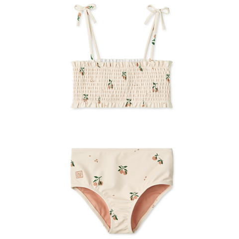 Liewood Mikaela Printed Bikini Set | Peach / Sea shell