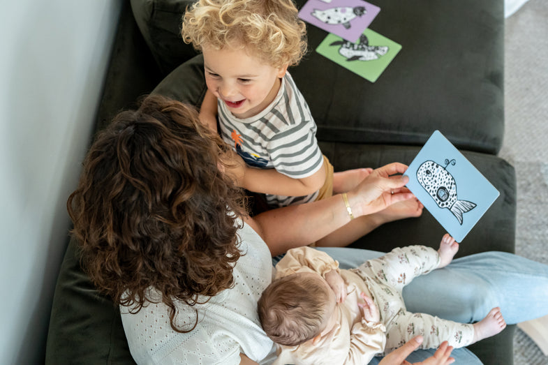 Mini Coco Zintuiglijke Kaarten Baby Flash Cards | Safari