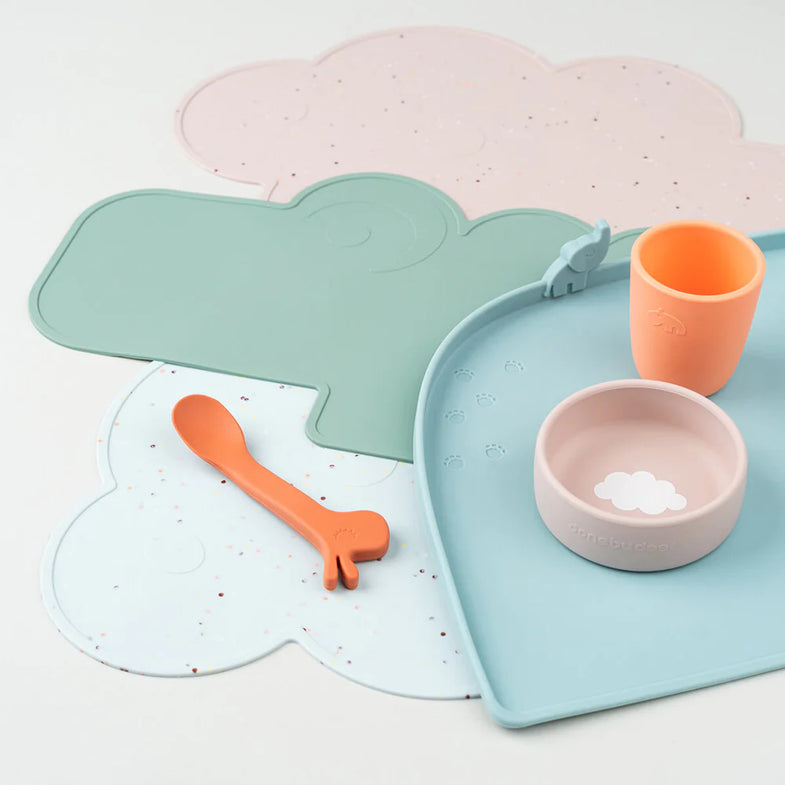 Done By Deer Silicone Placemat | Confetti Powder