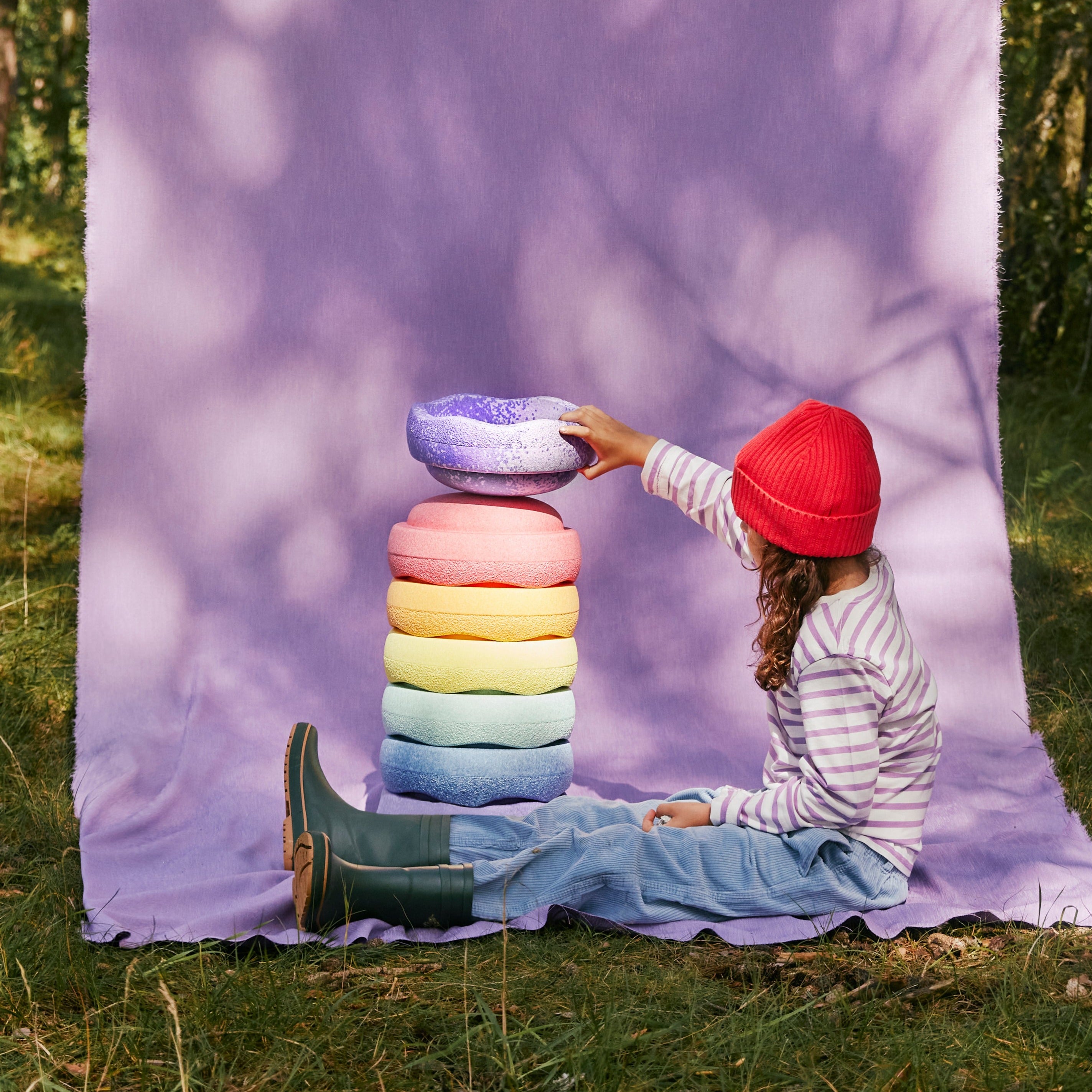 Stapelstein Special Pastel Set 6 GRATIS Fusion Steen De Gele Flamingo stapelstein-special-pastel-set-6-gratis-fusion-steen-de-gele-flamingo
