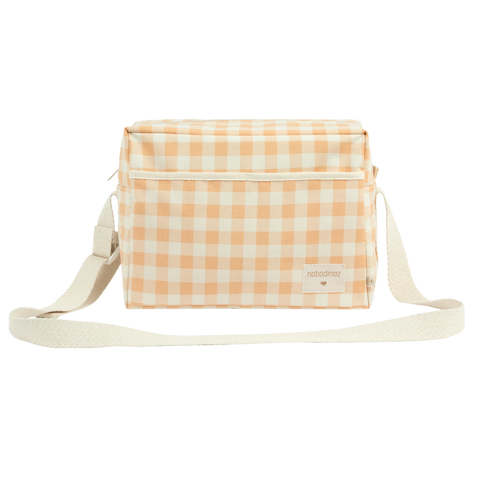 Nobodinoz Sunshine XL Cooler Bag | Melon Vichy