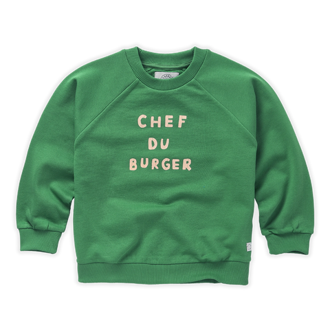 Sproet & Sprout Sweatshirt | Raglan Chef Du Burger