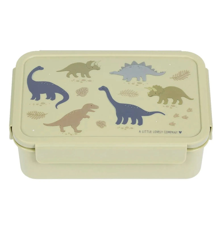 A Little Lovely Company Lunch Box Met Verdeelvakjes | Dinosaurussen