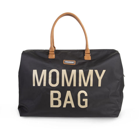 Childhome weekendtas XL Mommy Bag black gold *
