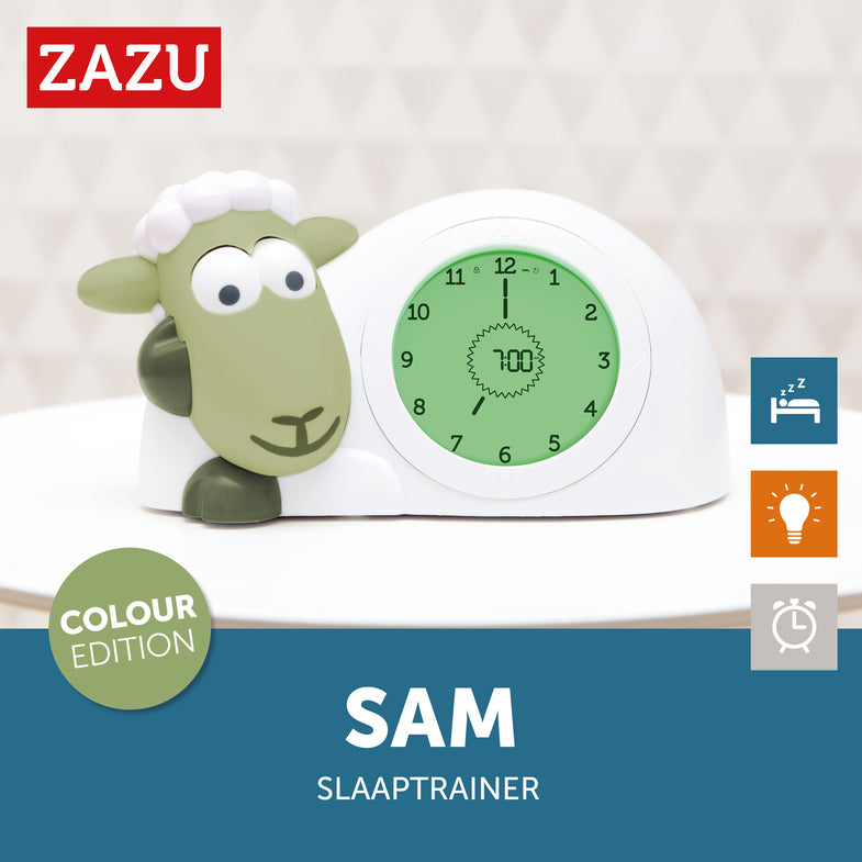 Zazu Sam Het Schaap 3 in 1 Slaaptrainer | Groen