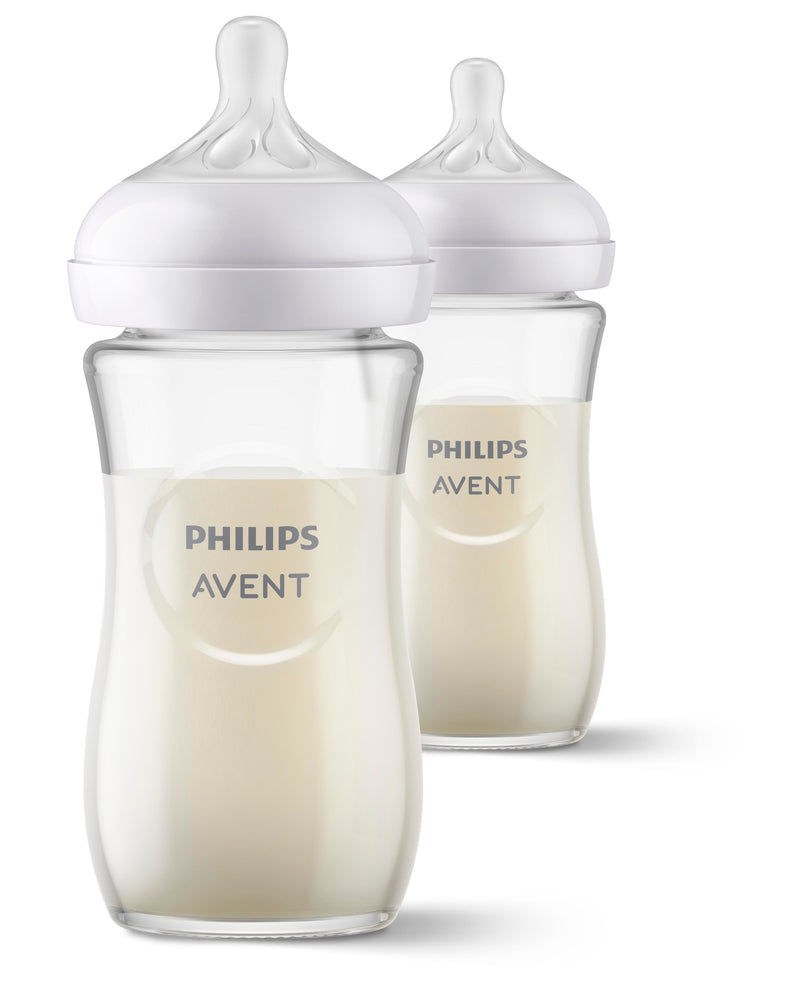 Avent Natural 3.0 Zuigfles SCY933/02 240ml | Glas Duo