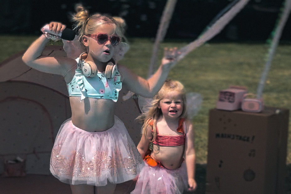 Kleine festivalgangers, grote stijl