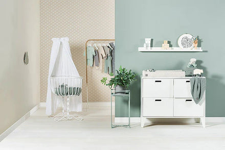 Jollein Sluier Vintage 155cm | Wit