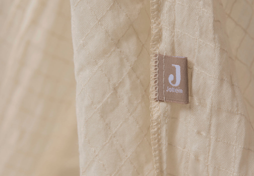 Jollein Klamboe 245cm Cosy Check | Sand