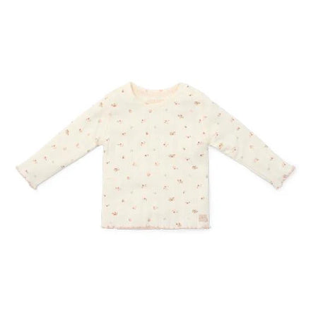 * Little Dutch Twee-delige Pyjama Fairy Blossom | Wit