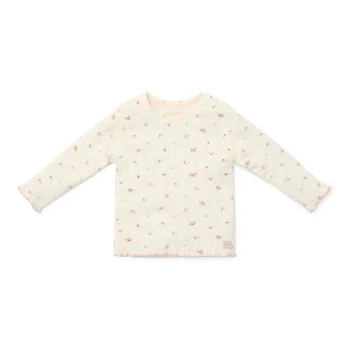 * Little Dutch Twee-delige Pyjama Fairy Blossom | Wit