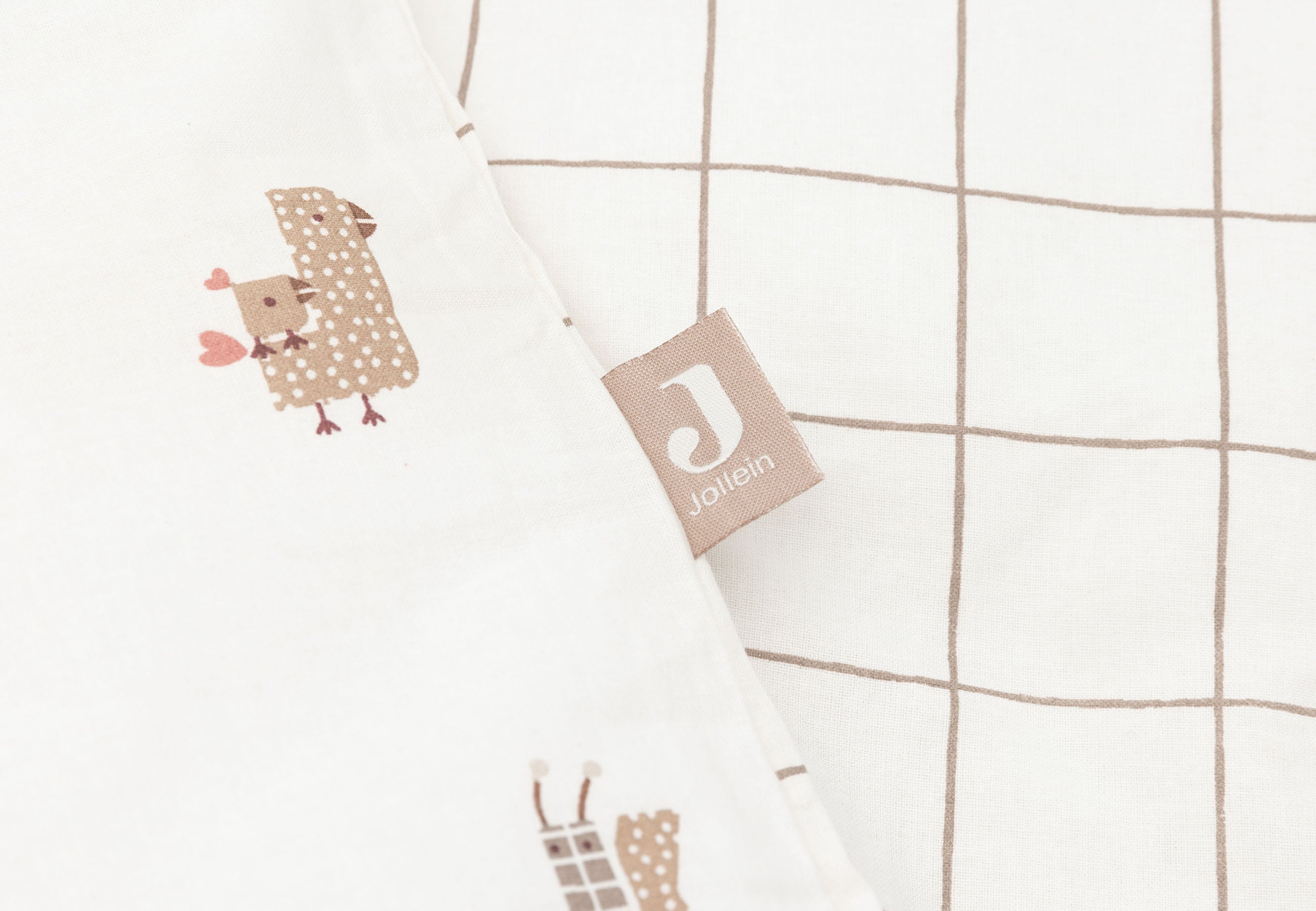 Jollein Dekbedovertrek Met Sloop 100x140cm | Animal Friends