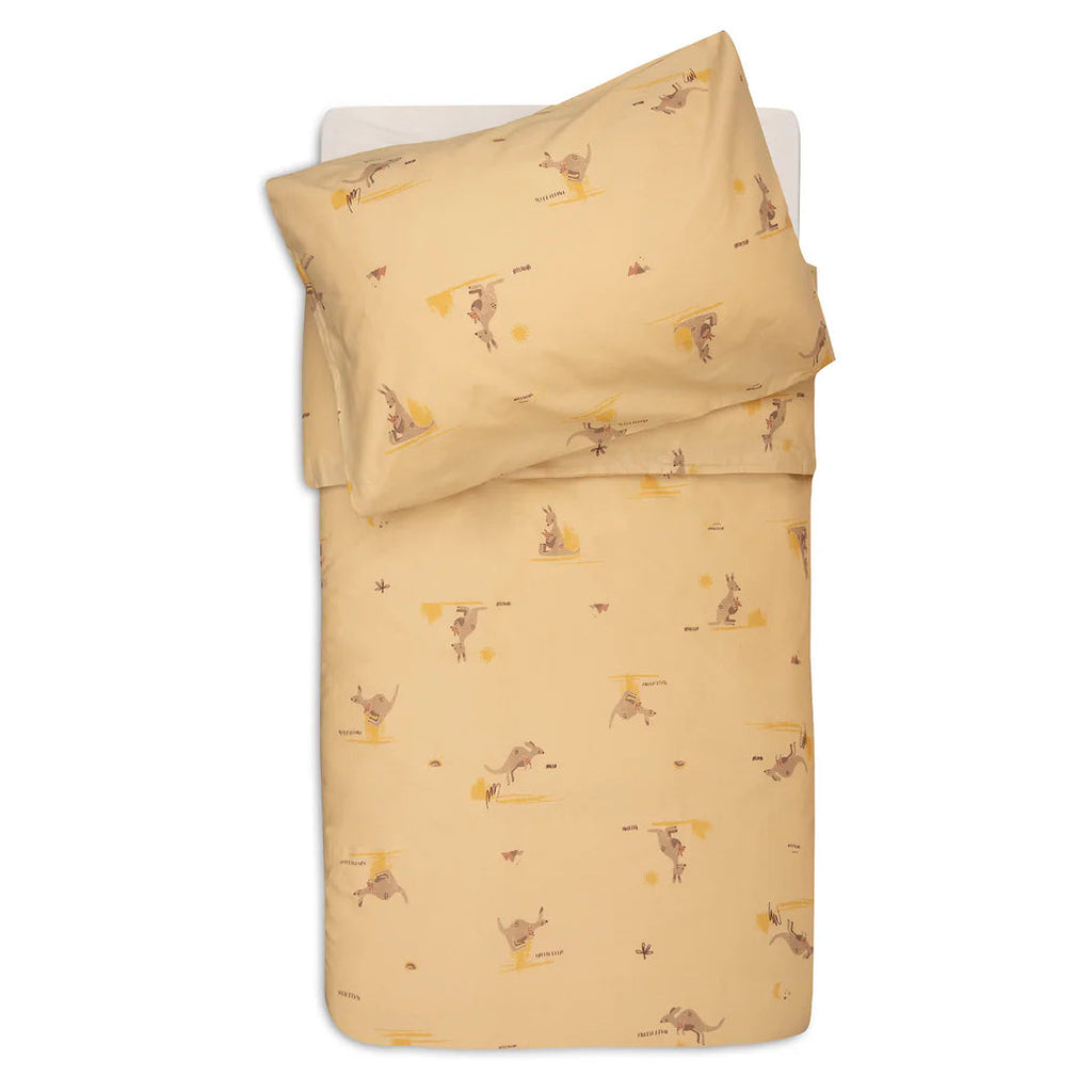 Jollein Dekbedovertrek 100x140cm | Kangaroots