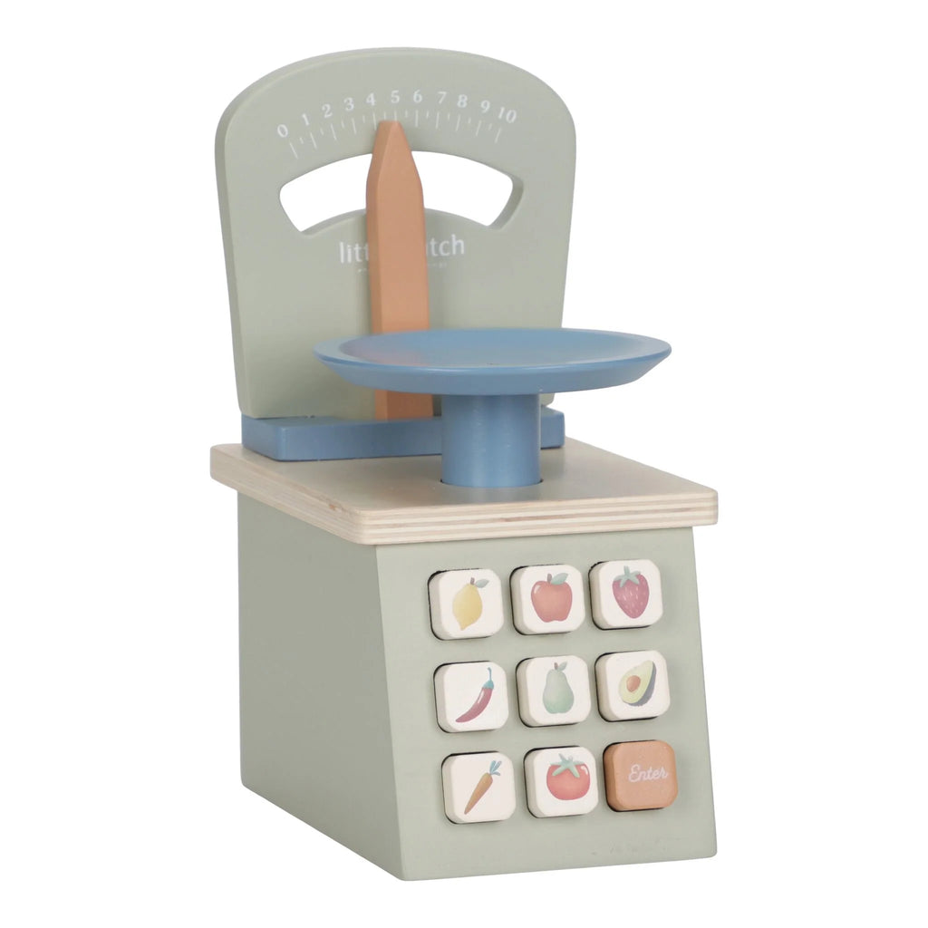 Little Dutch Houten Weegschaal | Groen