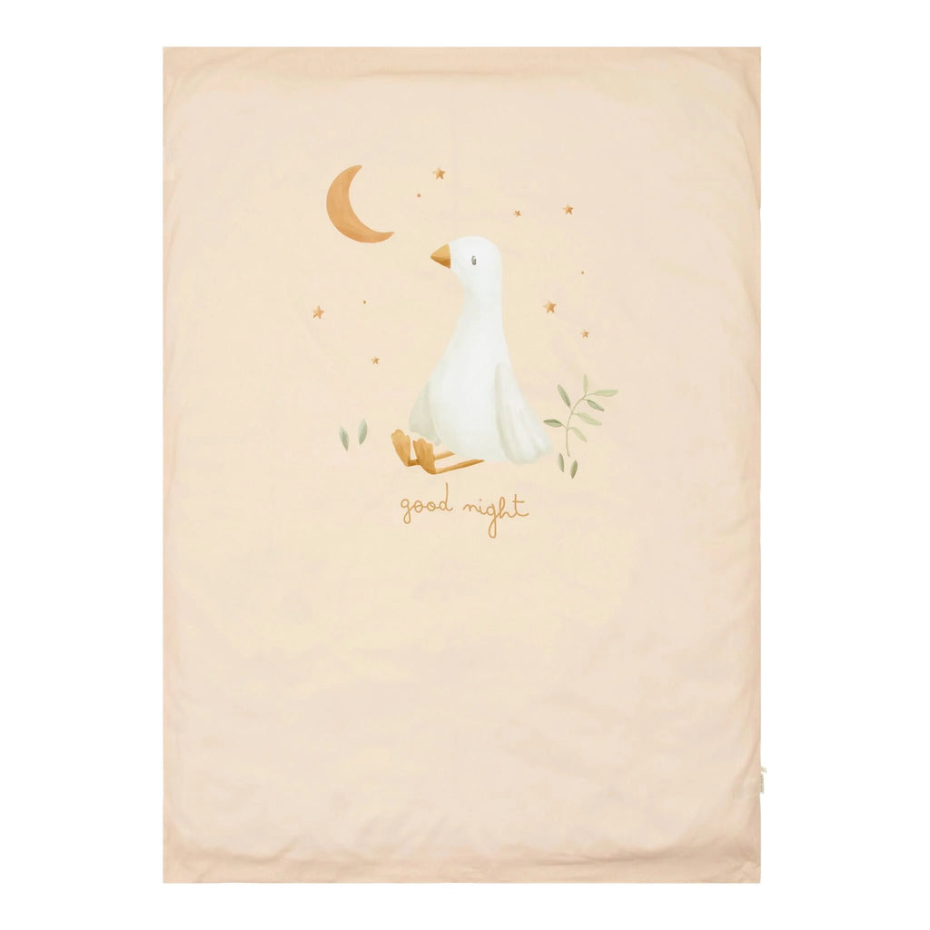 Little Dutch Dekbedovertrek Ledikant 100x140cm | Little Goose Beige