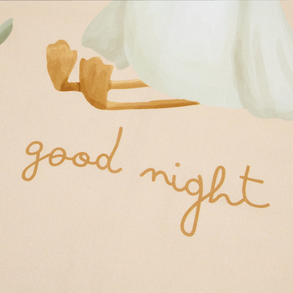 Little Dutch Dekbedovertrek Ledikant 100x140cm | Little Goose Beige