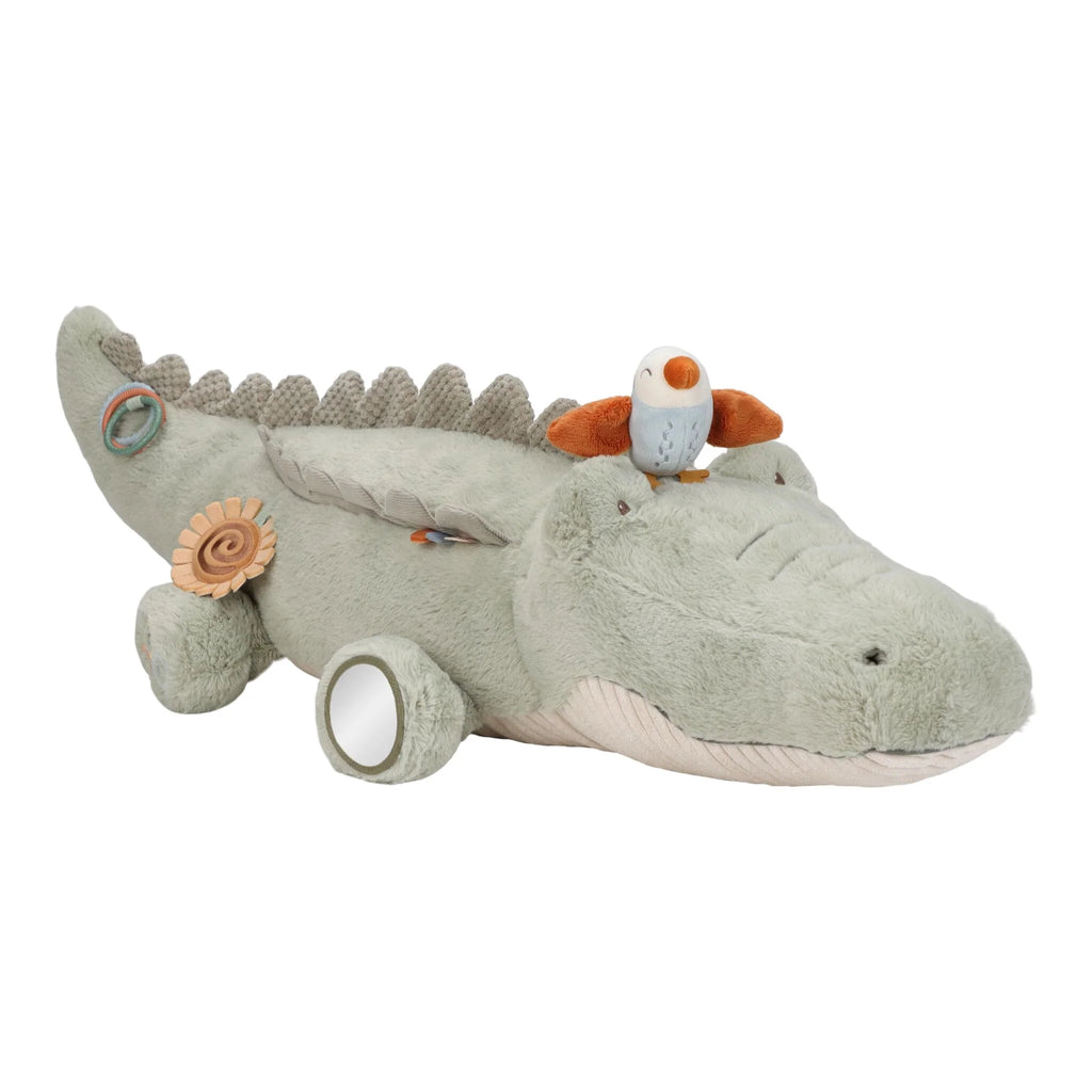 Little Dutch Activiteiten Tummy Time Knuffel Krokodil XL 93cm - Safari Friends