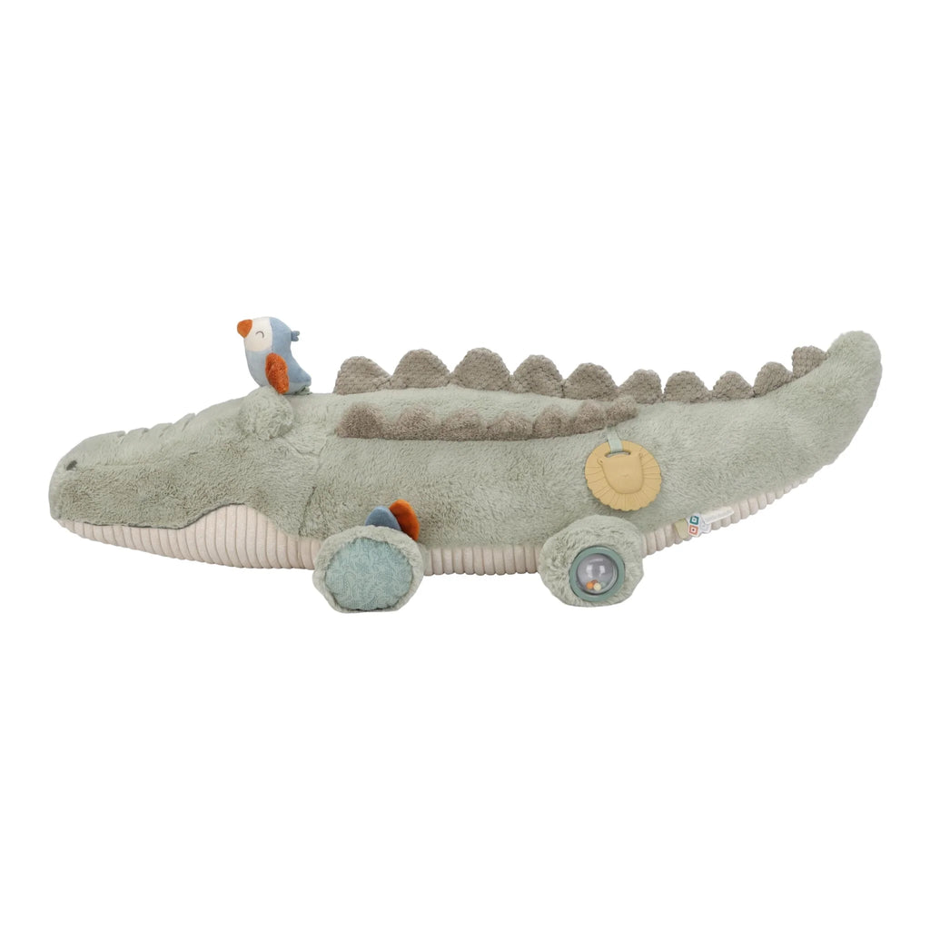 Little Dutch Activiteiten Tummy Time Knuffel Krokodil XL 93cm - Safari Friends