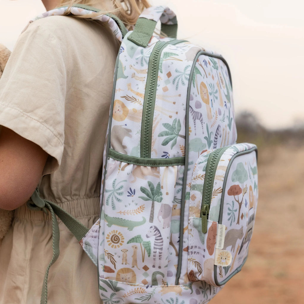 Little Dutch Kleuterrugzakje 35cm | Safari Friends