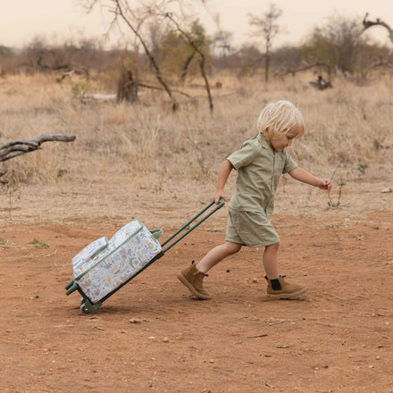 Little Dutch Kinderkoffer Trolley | Safari Friends