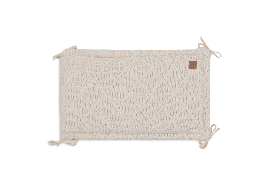 Jollein Box omrander 180x30cm Check Knit Oatmeal