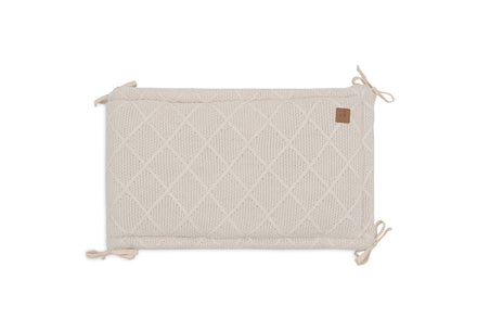 Jollein Box omrander 180x30cm Check Knit Oatmeal