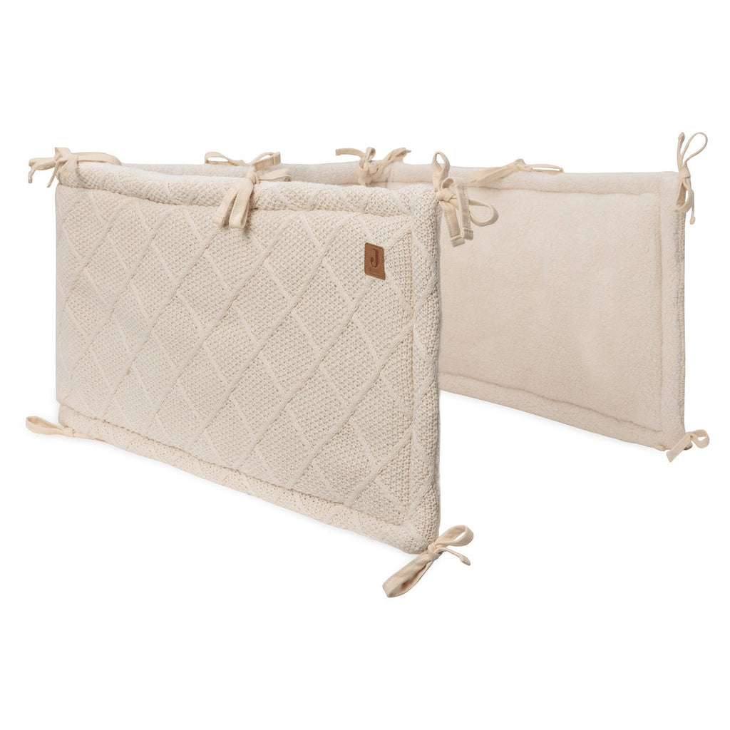 Jollein Box omrander 180x30cm Check Knit Oatmeal