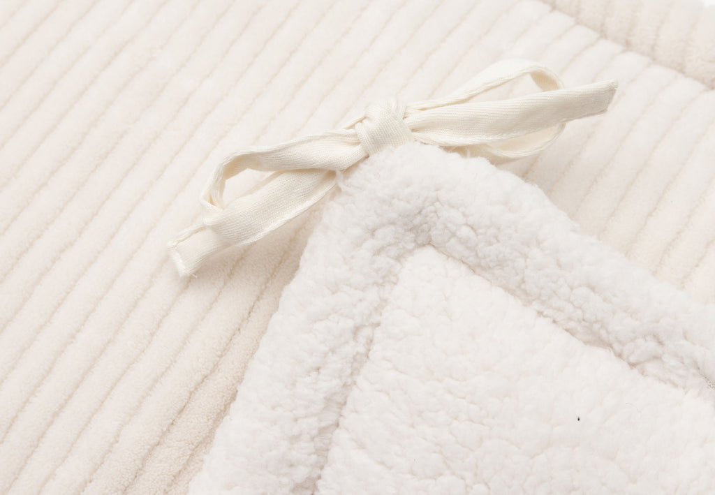 Jollein Boxbumper 180x30cm Cloudy Rib | Oatmeal