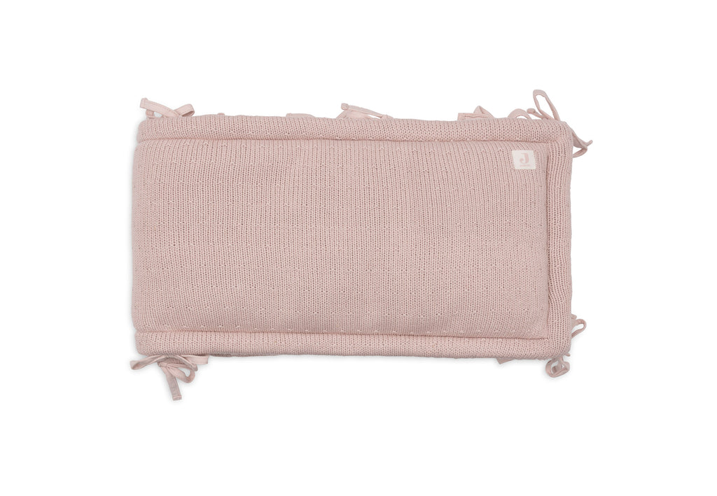Jollein Boxbumper 180x30cm Sprinkle Knit | Silk Rose