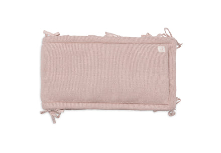 Jollein Boxbumper 180x30cm Sprinkle Knit | Silk Rose