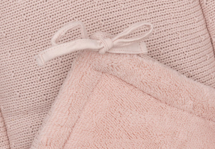 Jollein Boxbumper 180x30cm Sprinkle Knit | Silk Rose