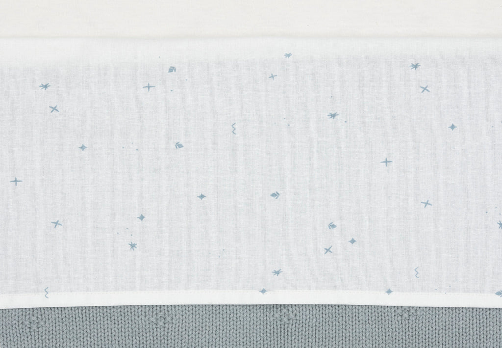 Jollein Wieglaken 75x100cm Twinkling Sea Green