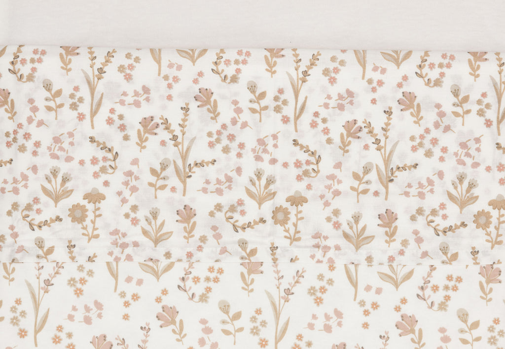 Jollein Laken Wieg 75x100cm Bloomy