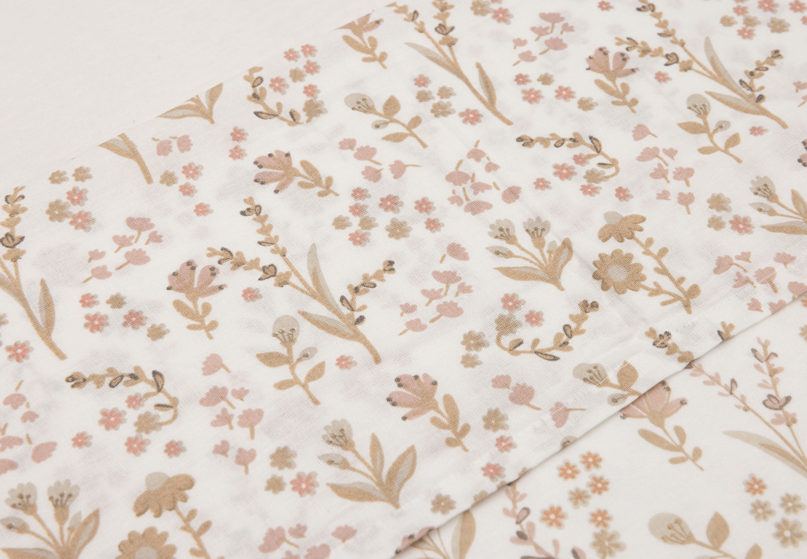 * Jollein Laken Wieg 75x100cm Bloomy