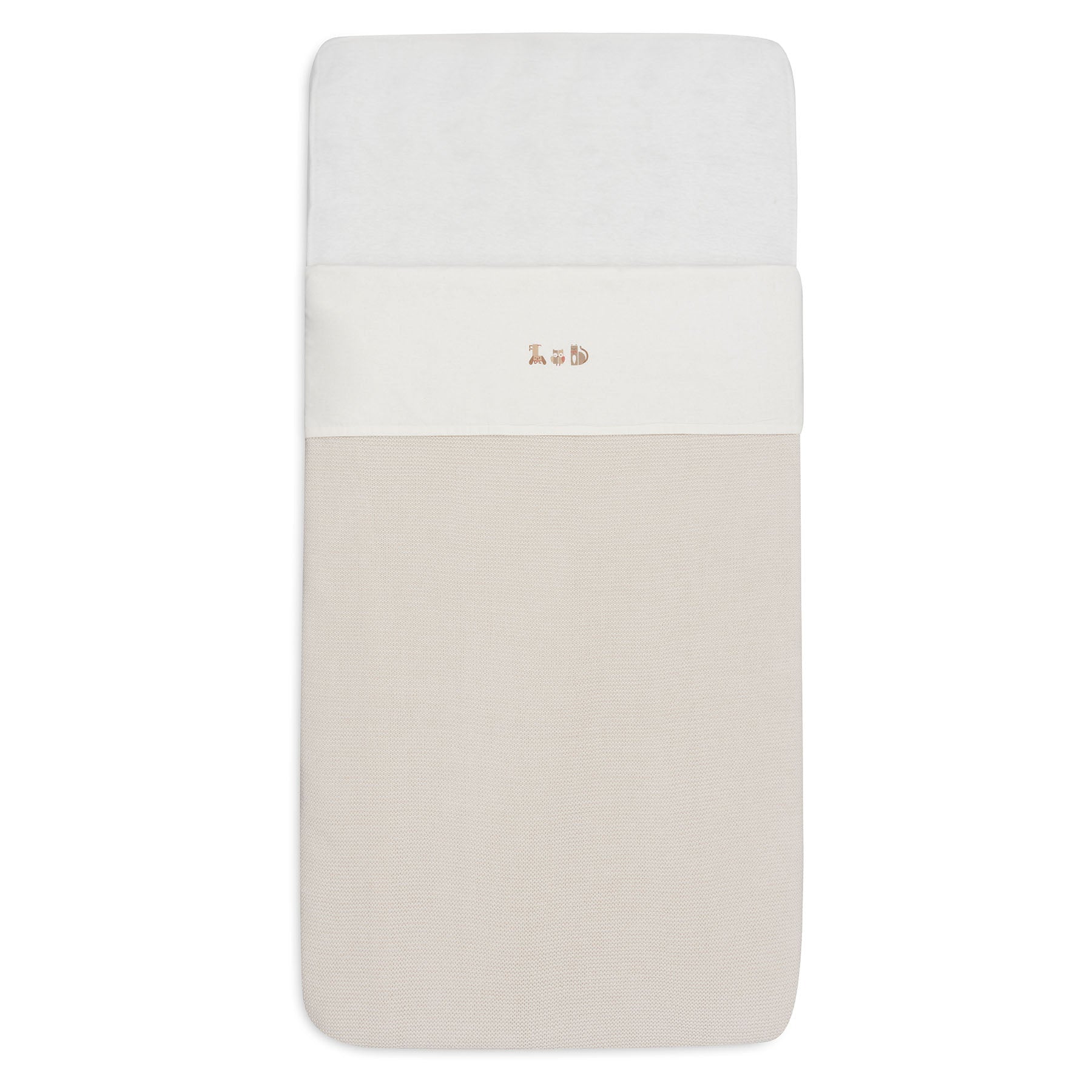 Jollein Laken Wieg 75x100cm | Animal Friends