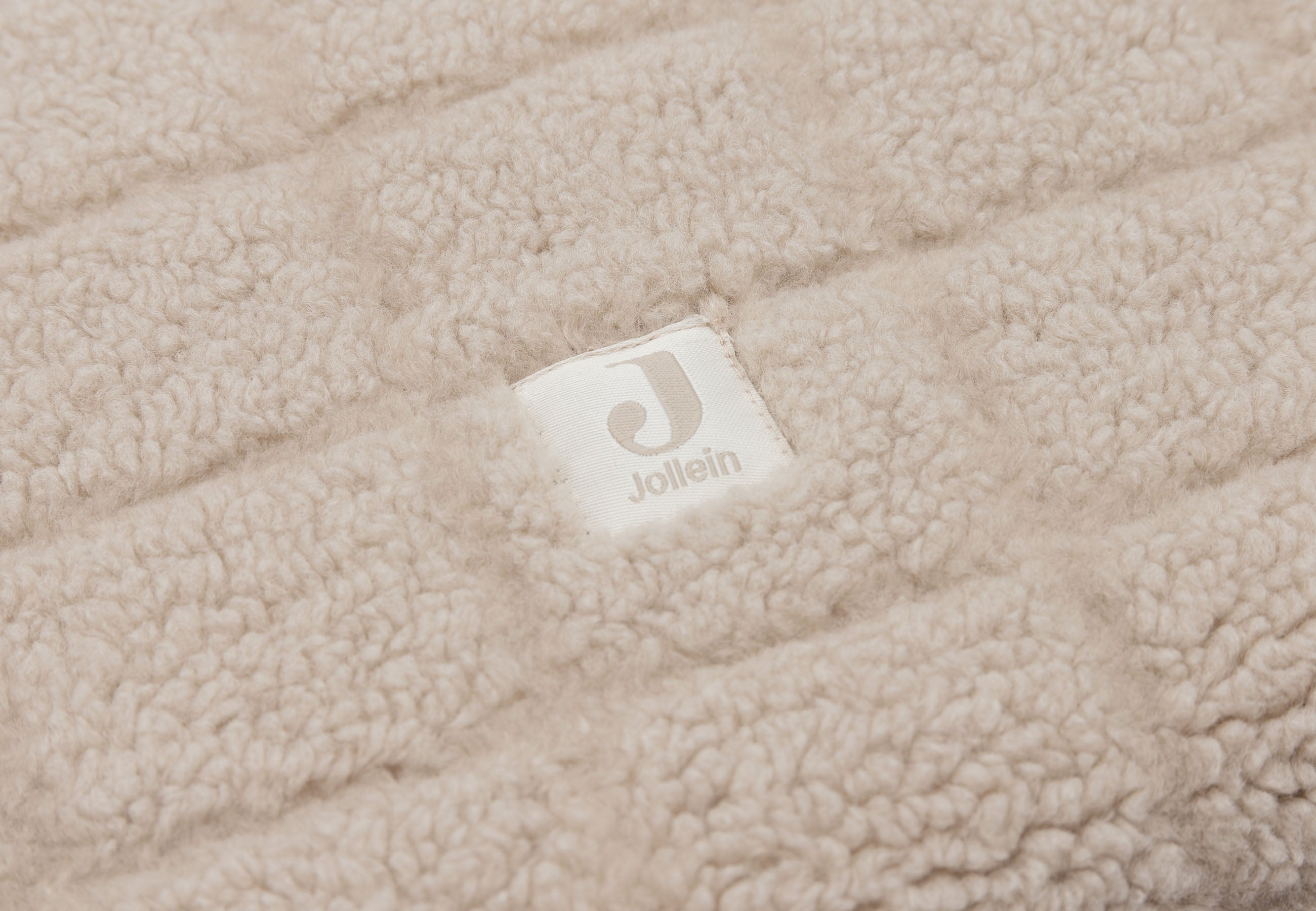 Jollein Boxopbergzak Box Teddy | Warm Sand