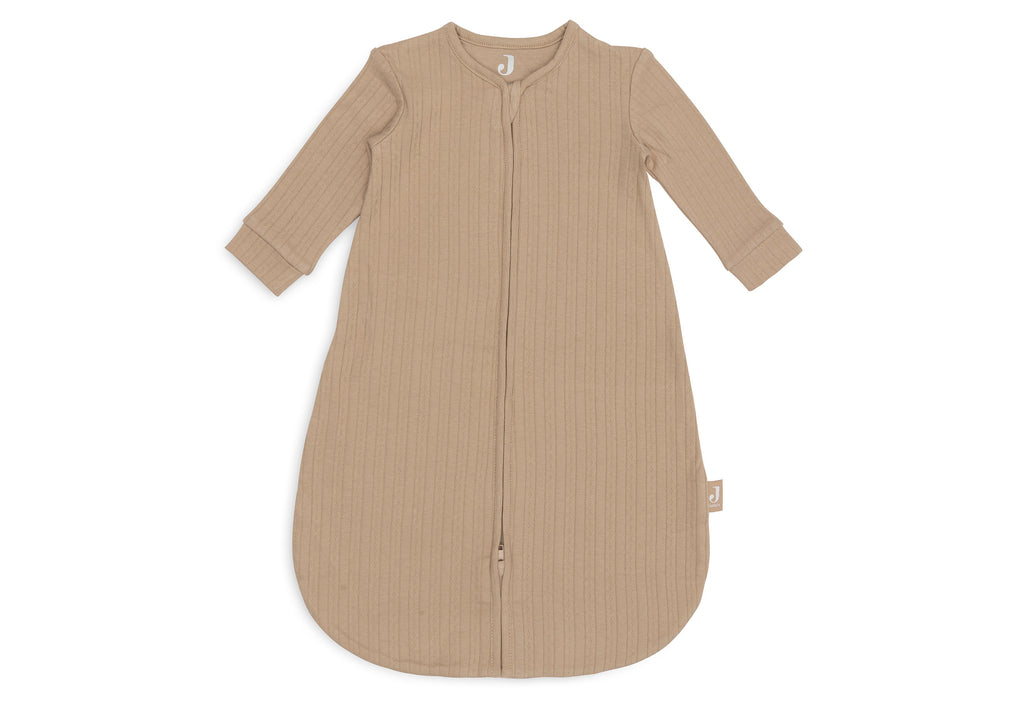 * Jollein Newborn Slaapzak 4 Seizoenen 60cm I Ajour Biscuit