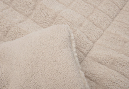 Jollein Boxkleed 75x95cm Box Teddy | Warm Sand