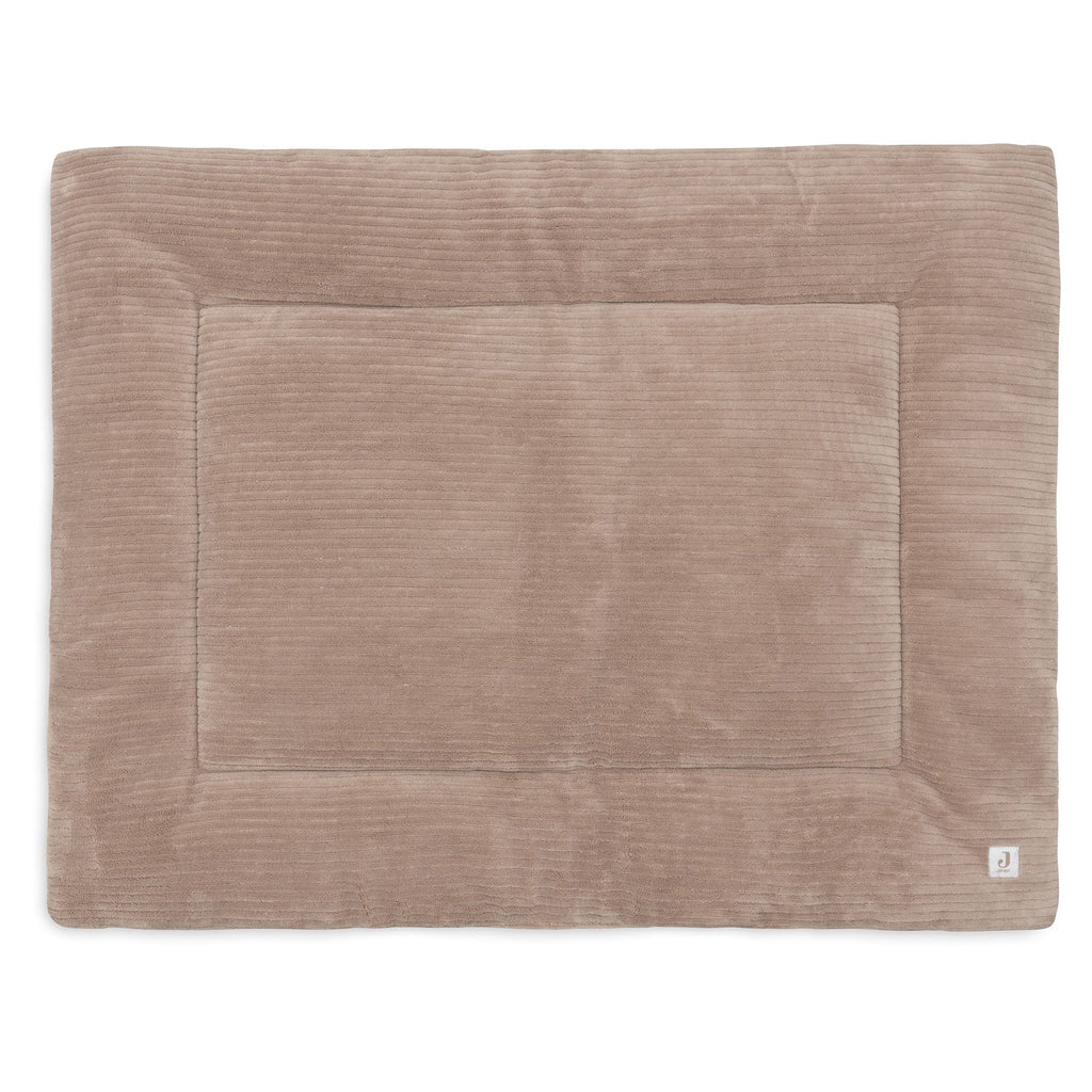 Jollein Boxkleed 75x95cm Cloudy Rib | Milky Coffee
