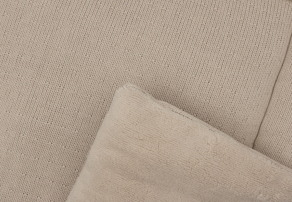 Jollein Boxkleed 75x95cm Sprinkle Knit | Sand