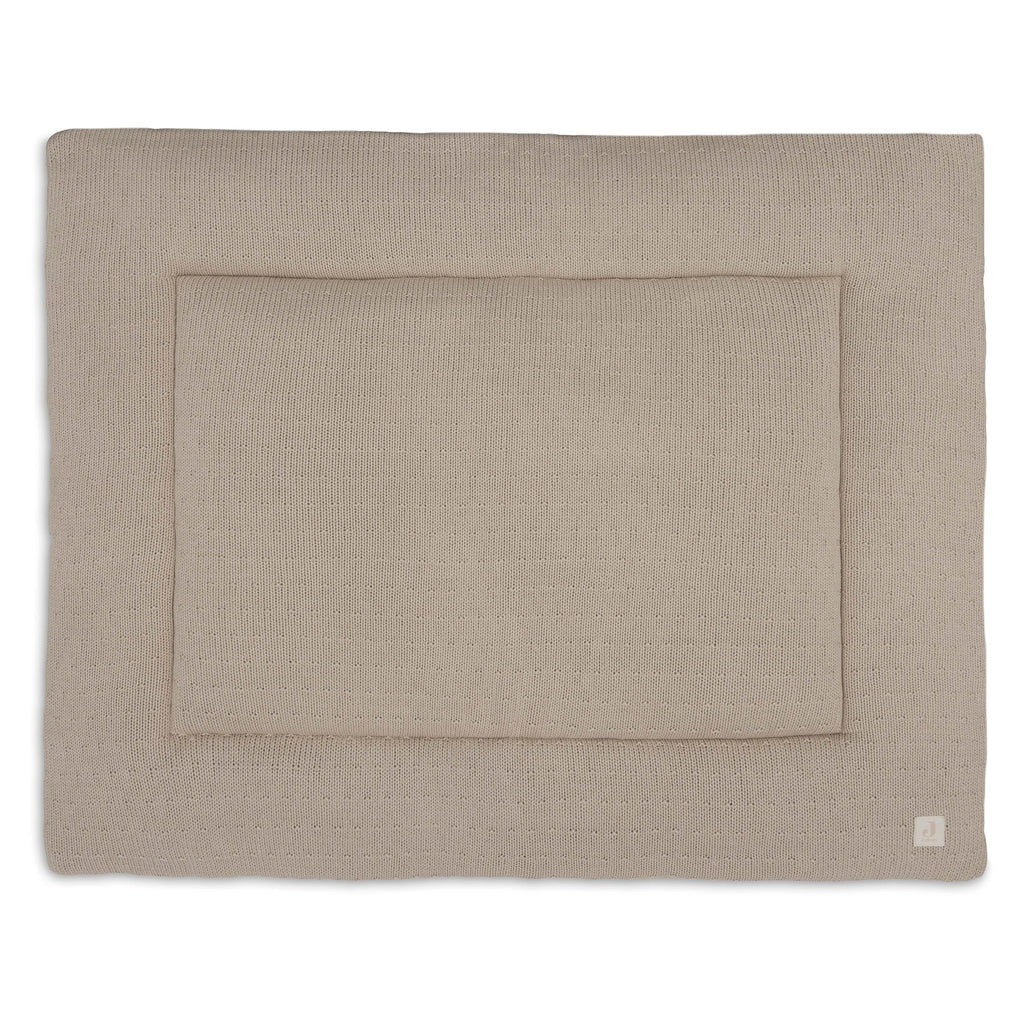 Jollein Boxkleed 75x95cm Sprinkle Knit | Sand