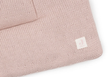 Jollein Boxkleed 75x95cm Sprinkle Knit | Silk Rose